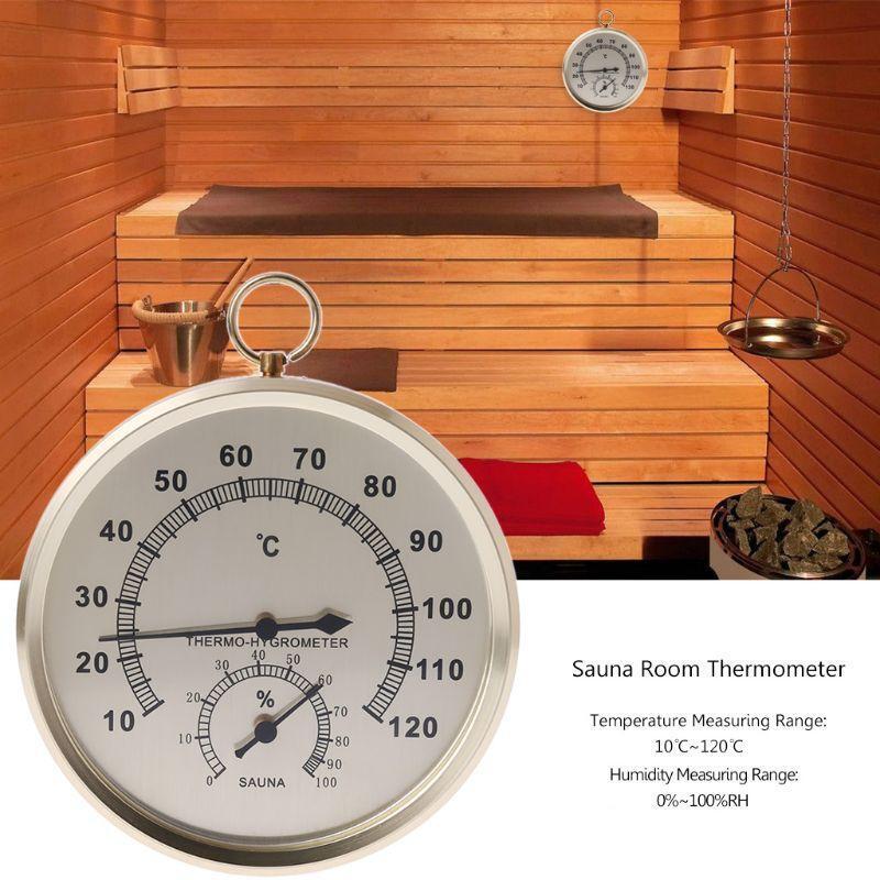 Hygrometer Thermometer For Sauna Room Humidity Temperature Meter Indoor Wall
