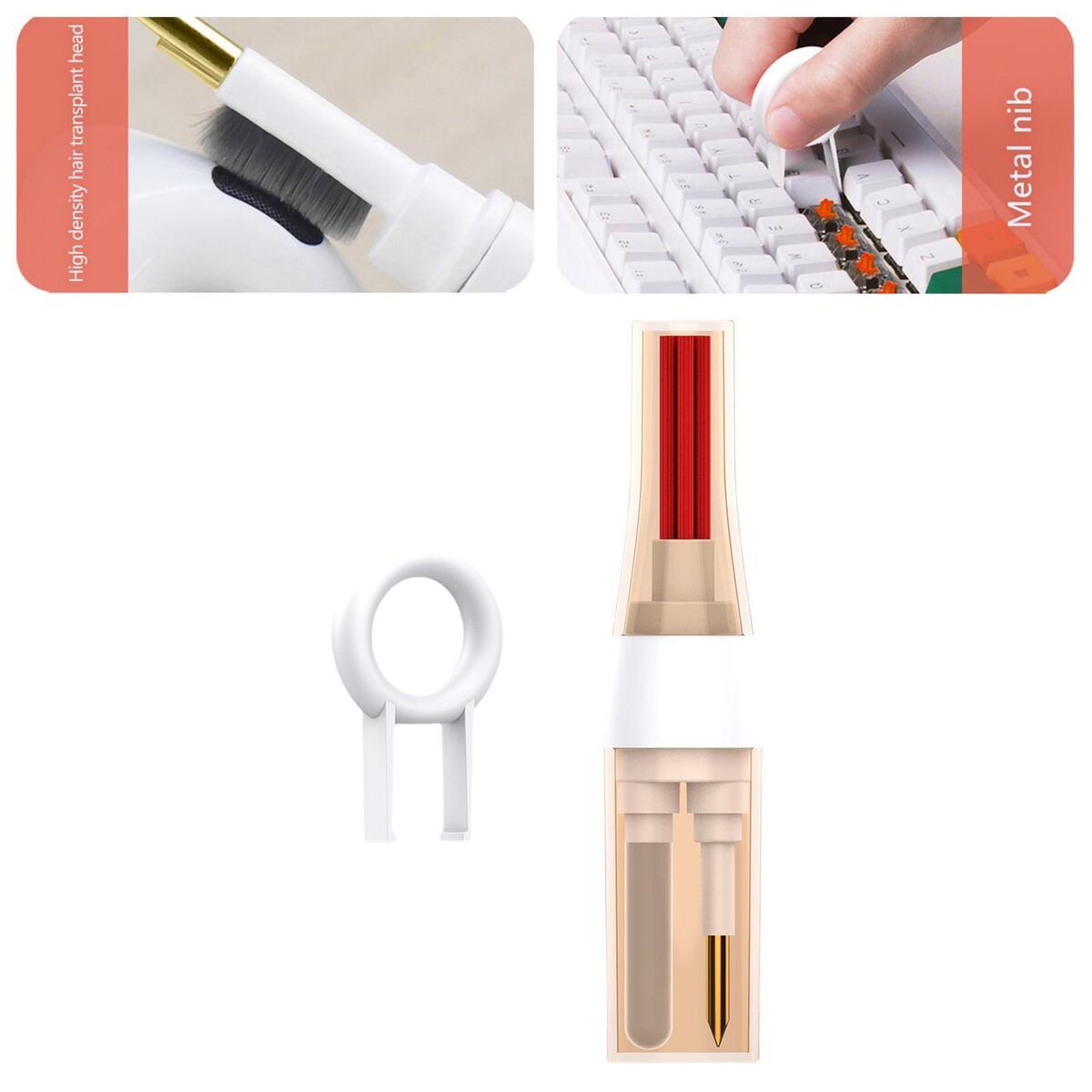 4 in 1 Earbud Cleaning Pen Computer Charging Case Portable Dust Removal