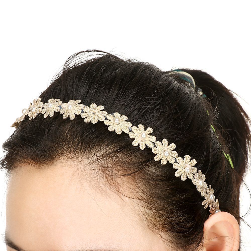 Sweet Lovely Hair Accessories Children's Headdress Head Band Flower Hairband