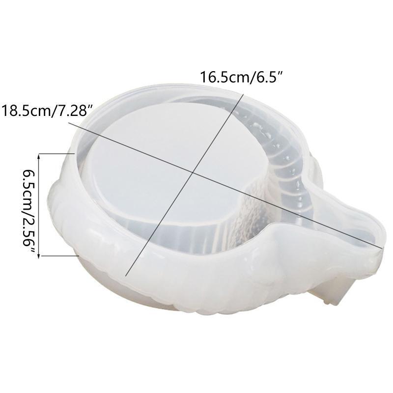 Oxhorn Head Ashtray Mold Irregular Silicone Tray Mold for Handmade Art Crafts