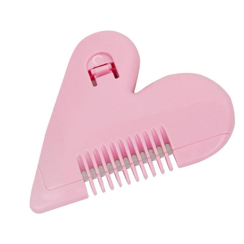 Pubic Hair Remover Razor Hair Cutting Comb With Blade For Dog Bangs Hair Trimmer