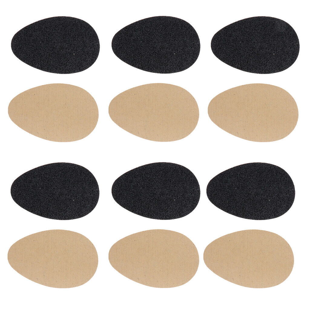 6 Pairs Of Anti-slip Sole Pads Self-adhesive  Rubber Sole