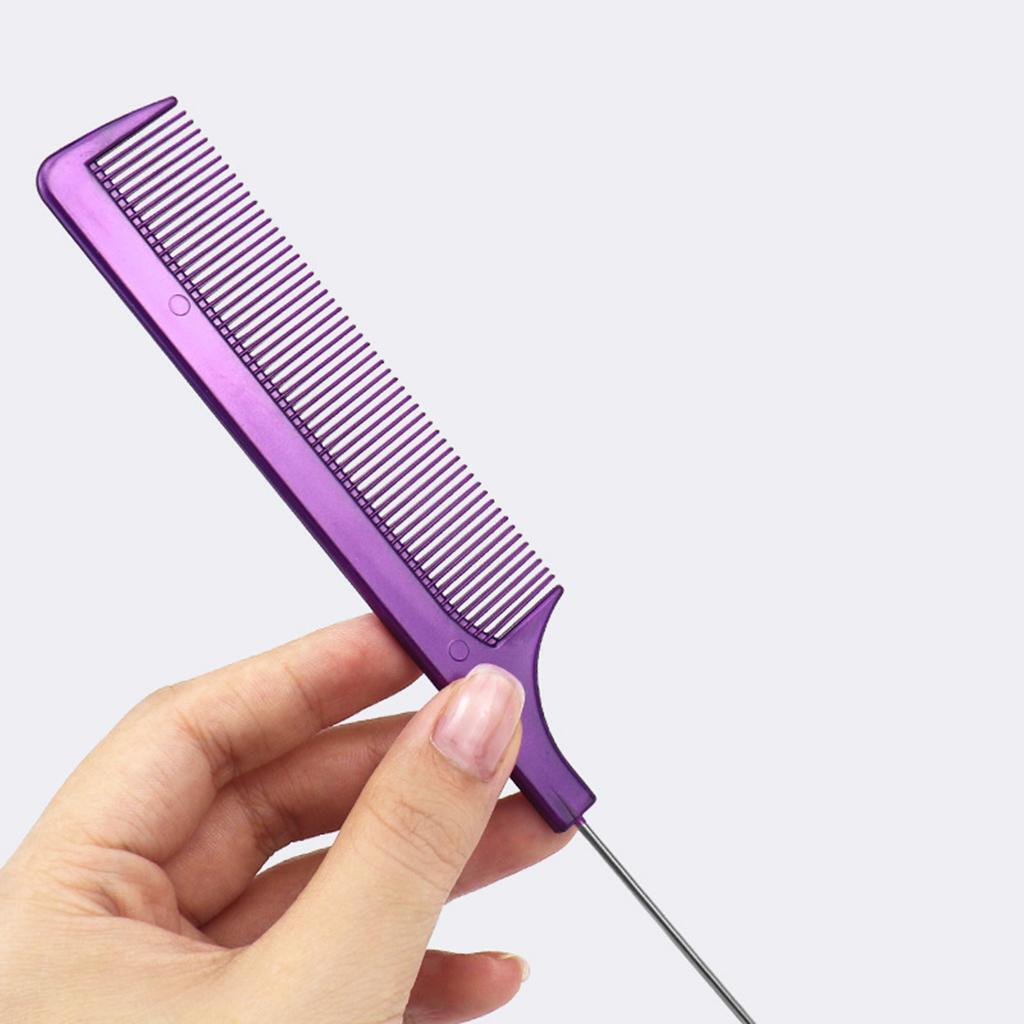 Fityle 2piece Stainless Steel Comb Combs Teasing Comb Adding  style