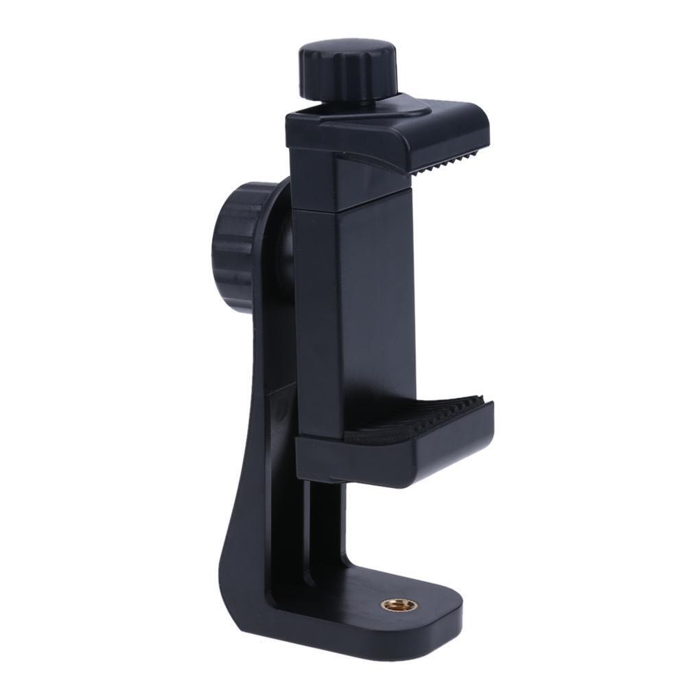 Universal 360° Rotatable Phone Holder Clip for Selfie Stick and Tripod