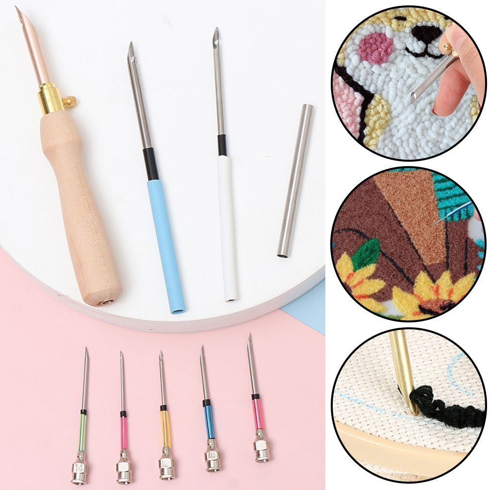 Poking Cross Stitch Tools Punch Needle Tool Poke Needle Embroidery Stitch