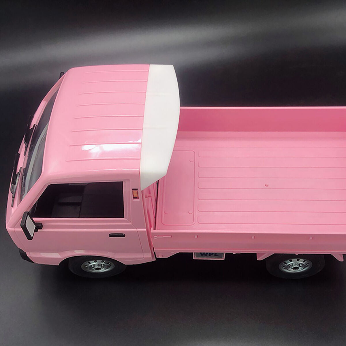 For WPL D12 RC Truck DIY Decoration Car Front Wind Deflector Baffle Upgrade Kit