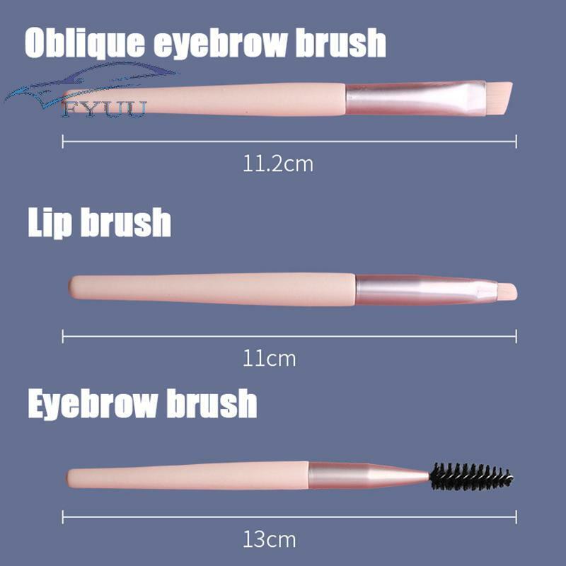 8 Makeup Brushes Eye Shadow Foundation Powder Eyelash Lip Concealer Blush Brush