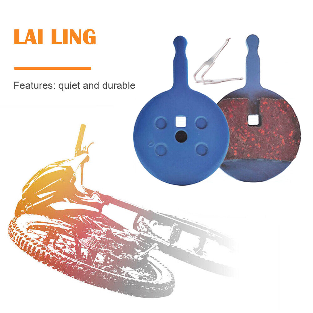 1 Pair Bicycle Disc Brake Pads MTB Semi-Metallic Cycling Brake Pad (M02B)