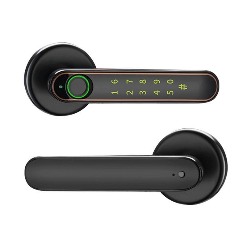 Fingerprint Door Lock with Keypad Backup Keys Keyless Entry Door Lock for Home