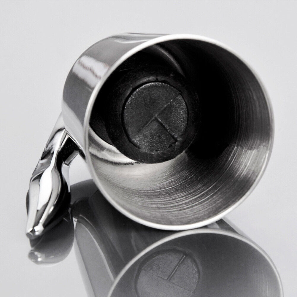 Stainless Steel Reusable Vacuum Sealed Red Wine Bottle Stopper Cap Plug