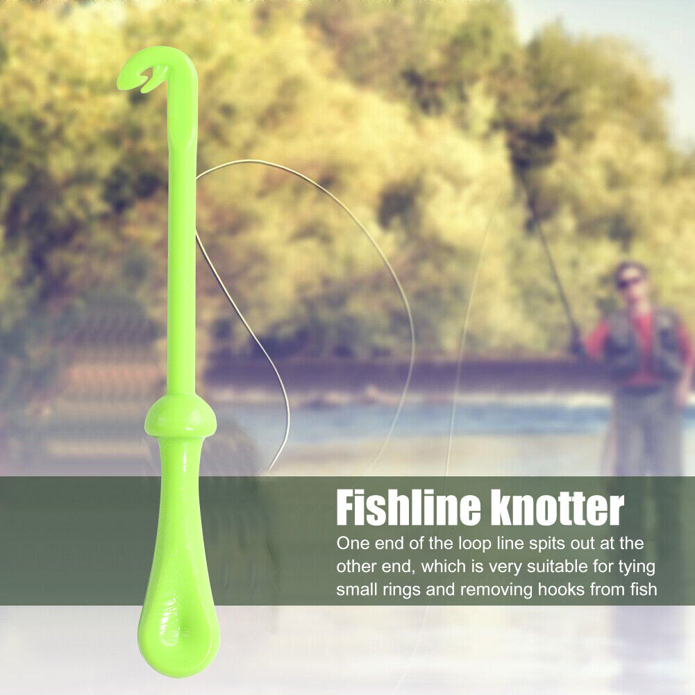 Portable Fish Line Knotter Fishhook Detacher Fishing Line Knot Tying Device