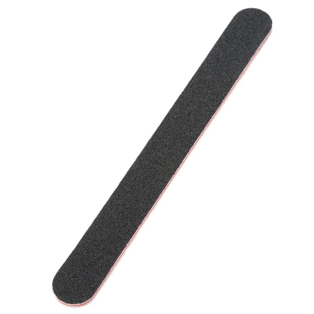10Pcs 7.01*0.75" Black Leather Polishing Strips Edge Grinding Bar Craft DIY Tool