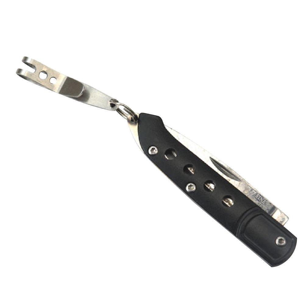 Mini Pocket Bag Suspension Clip Stainless Steel with Key Chain Carabiner