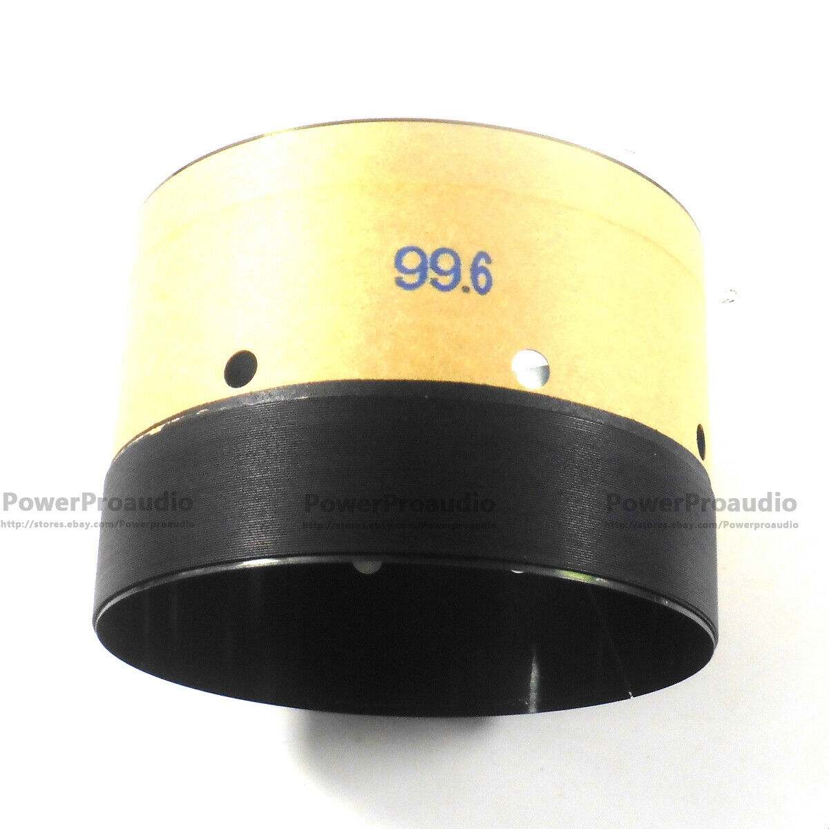 2pcs  99.6mm Black aluminum Bass voice coil Pure copper Round wire 8ohm