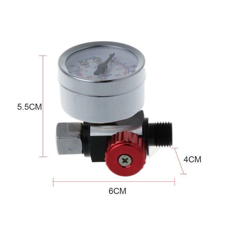 Replacement Part Adjusting Regulator Valve with Pressure Gauge for Air Compresso