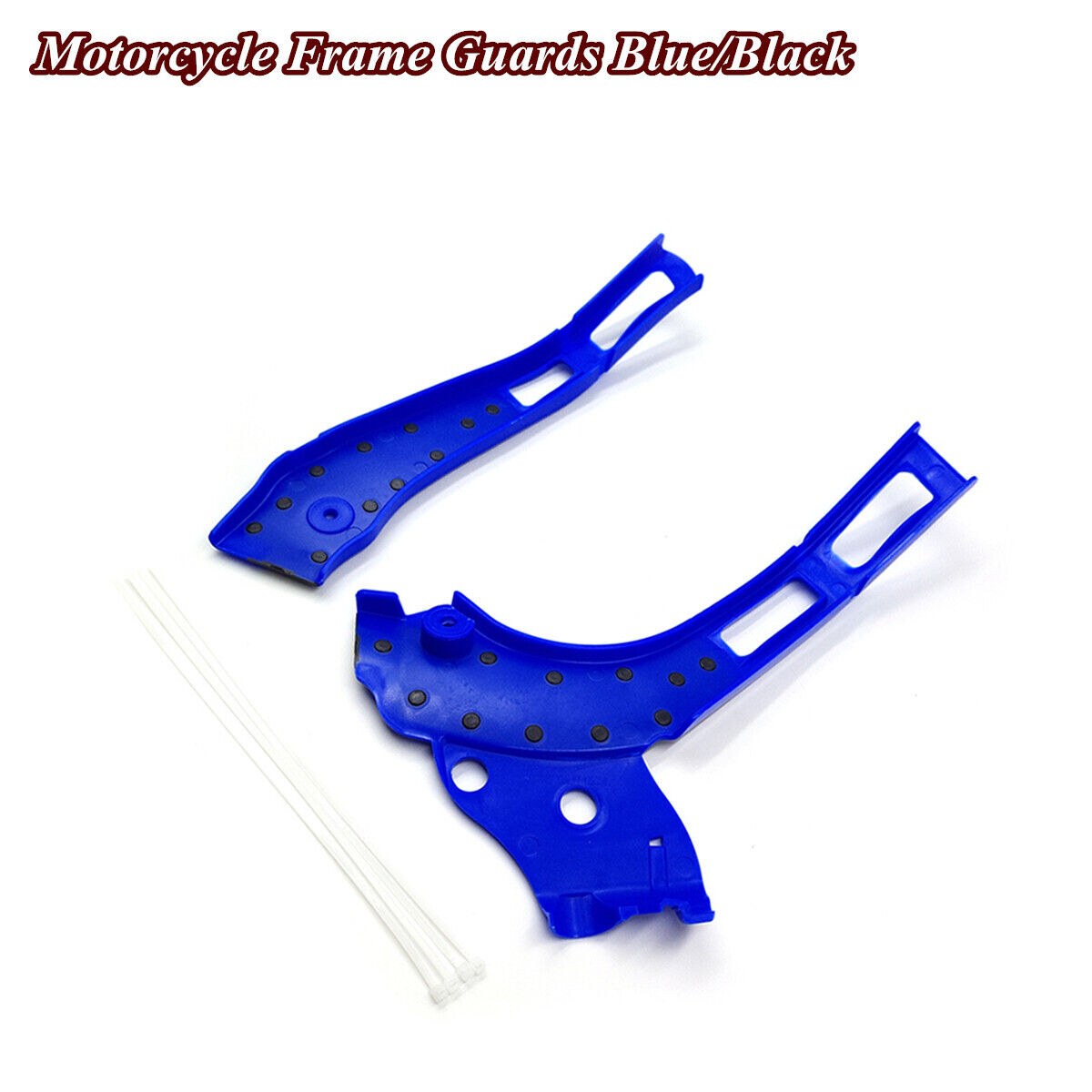 Pair Of Plastic Motorcycle Frame Guards For Yamaha YZ125 YZ250 WR125 WR250 2006+
