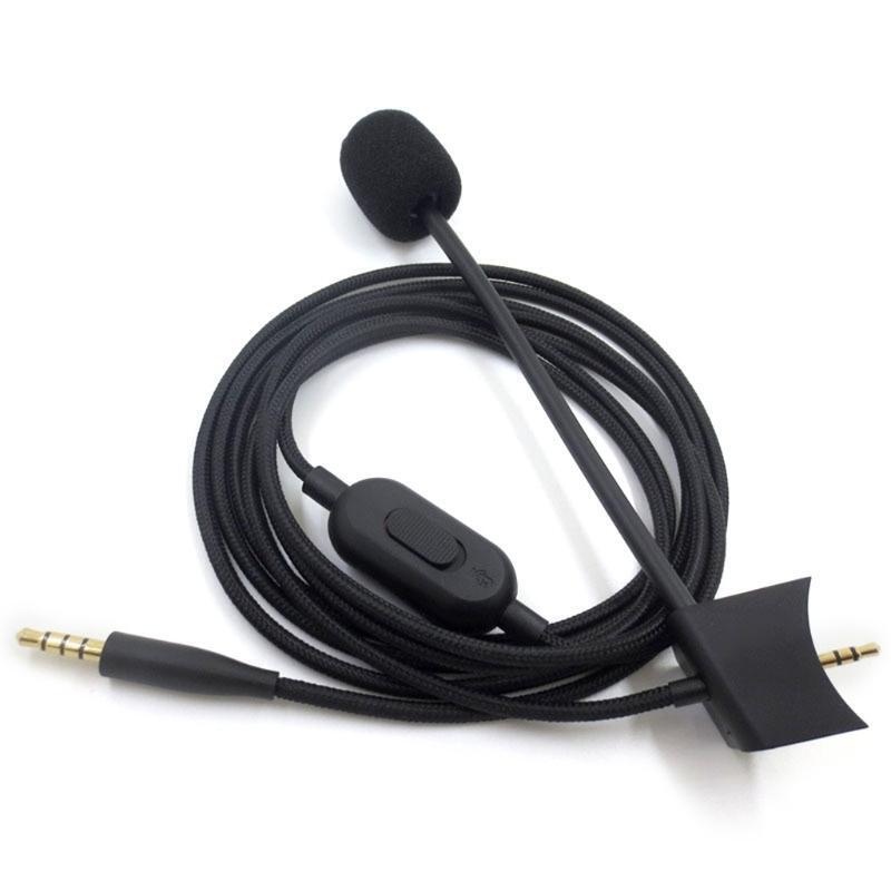 Gaming Headset Cable with Volume Control Mute Switch for BOSE-QC35IIPc Laptop