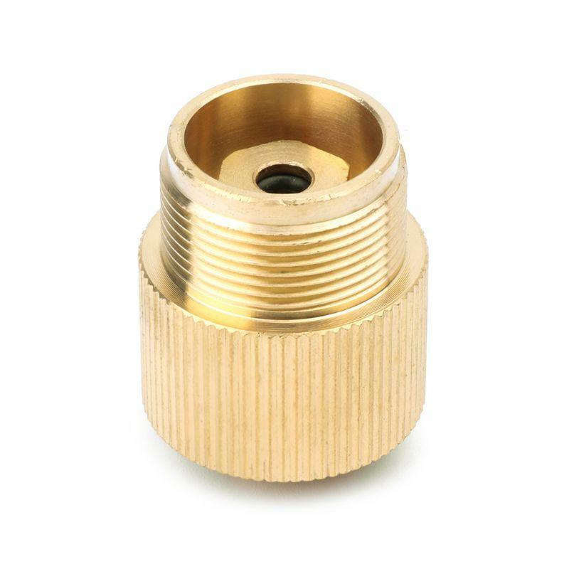 Outdoor Gas Tank Propane Refill Adapter Solid Brass Stove Connector Copper