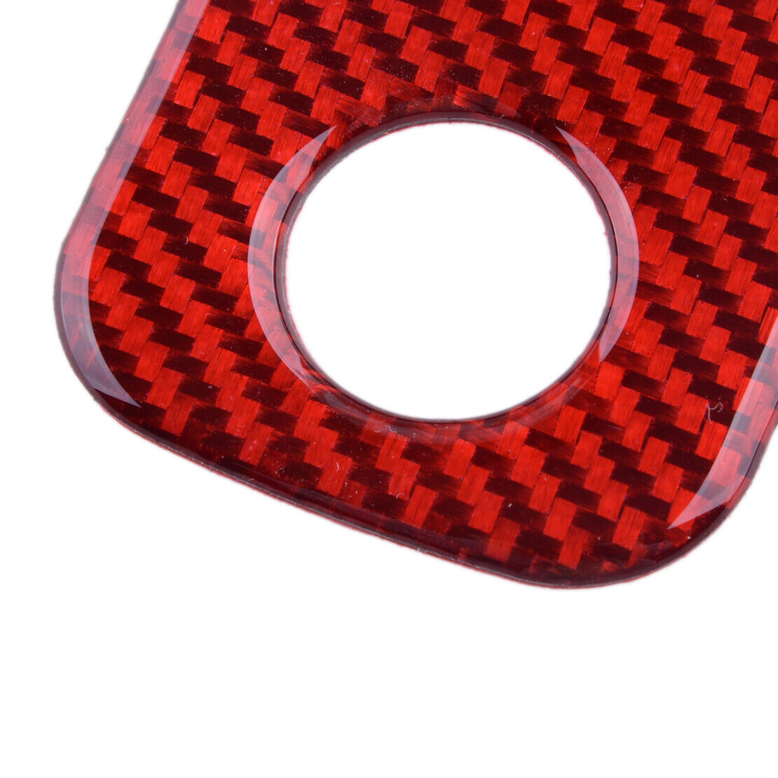 Fit for Corvette C6 2005-07 1x Carbon Fiber Passenger Storage Box Handle Cover