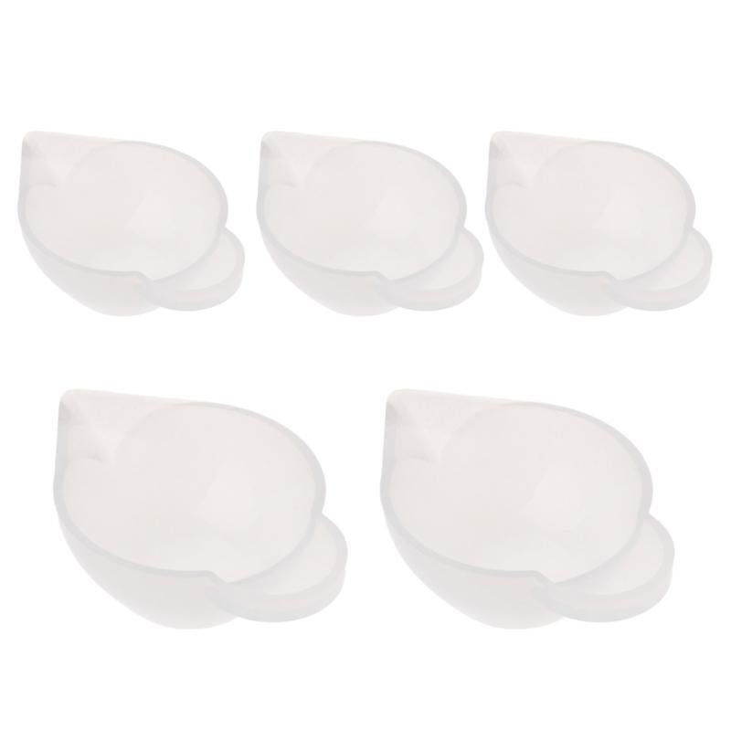 5pieces Epoxy Sub-pack Cup Silicone Mould Cup Dispenser DIY Crafts Pendant Tools