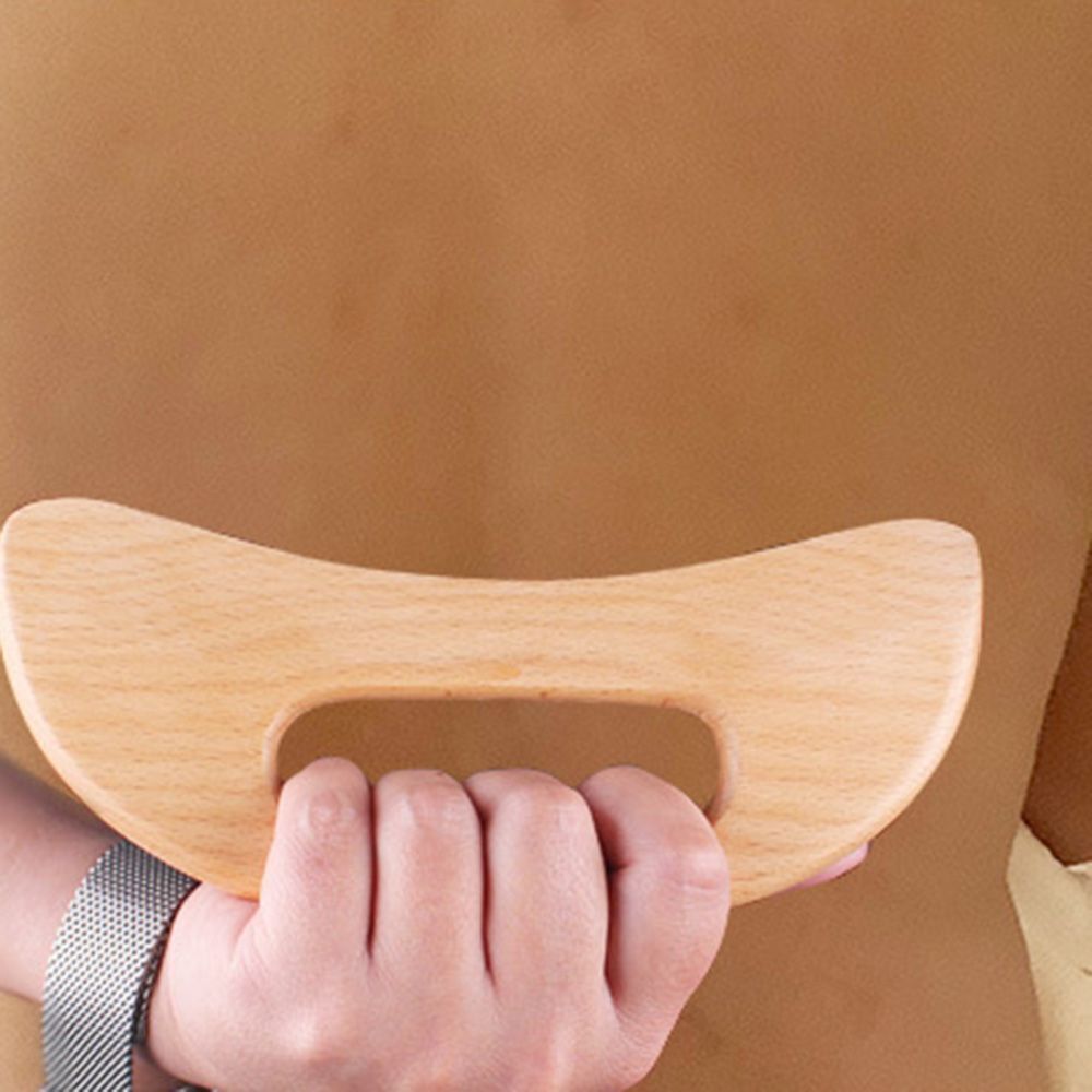 Back Legs Release Pain Health Treatment Stick Beech Gua sha Massage