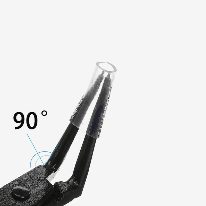 90° Extended Snap Ring Pliers for Trucks Motorcycles Cars Corrosion Resistance
