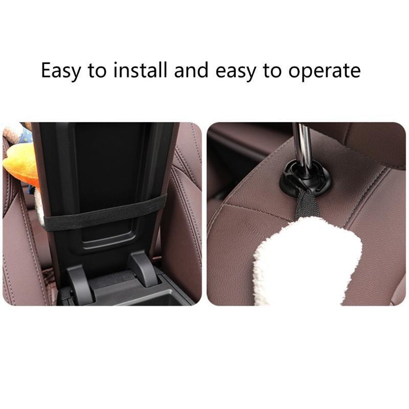 29cm Hand Sewing Duck Tissue Holder w/ Easy Hanging Hook Elastic Band for Office