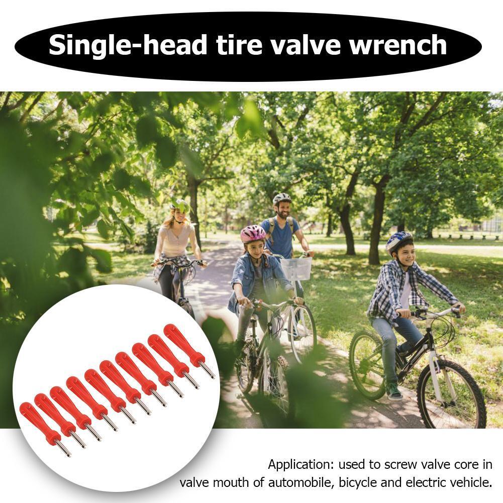 10pcs Tire Valve Core Removal Tools Wrenches Valve Stems Caps Repair Tools