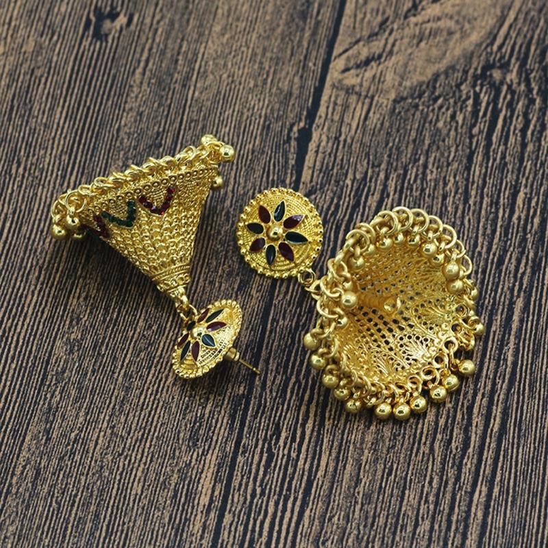 European and American Fashion Tassel Earrings Bohemian Personalized Earrings