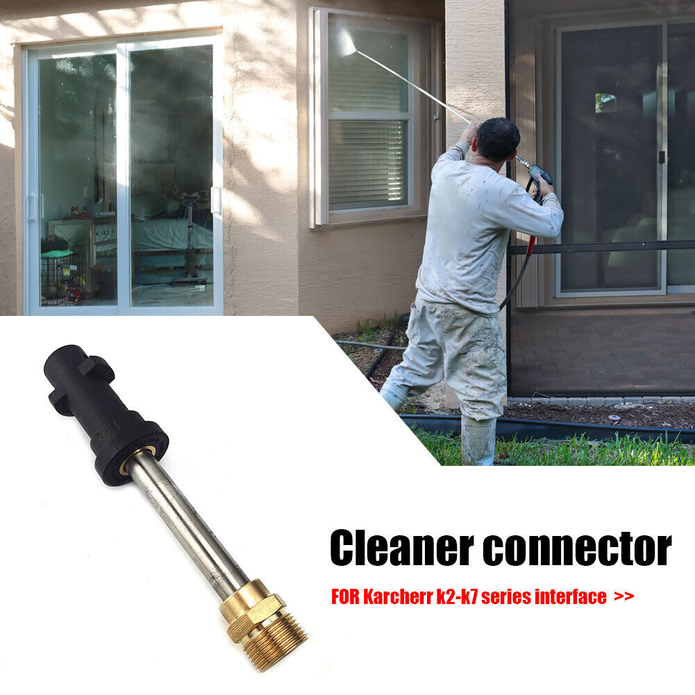 Pressure Washer Gun to M22 14mm Male Extension Adapter for Karcher K2-K7