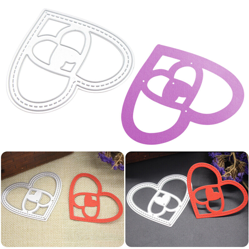 Heart Cutting Die Stencil Embossing Scrapbook Craft DIY Photo Paper Card150