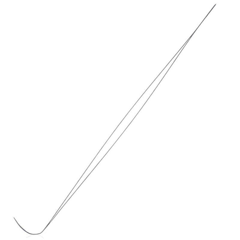 5PCS Big Eye Curved Beading Needles Stainless Steel Sewing Needles DIY Making