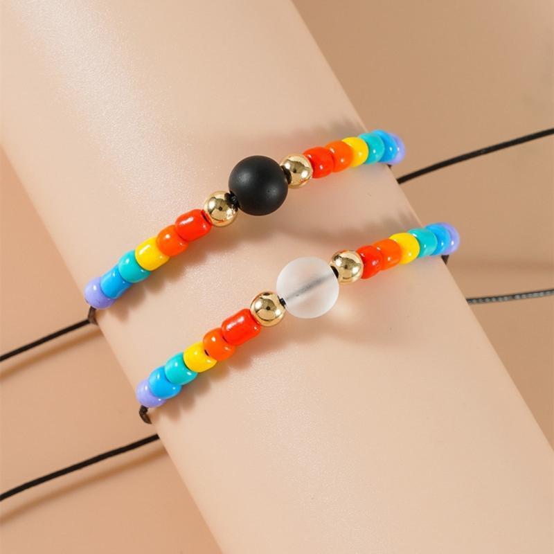 Beaded Card Bracelet Hawaii Beach Bracelet Jewelry Suitable for Couple Ladies