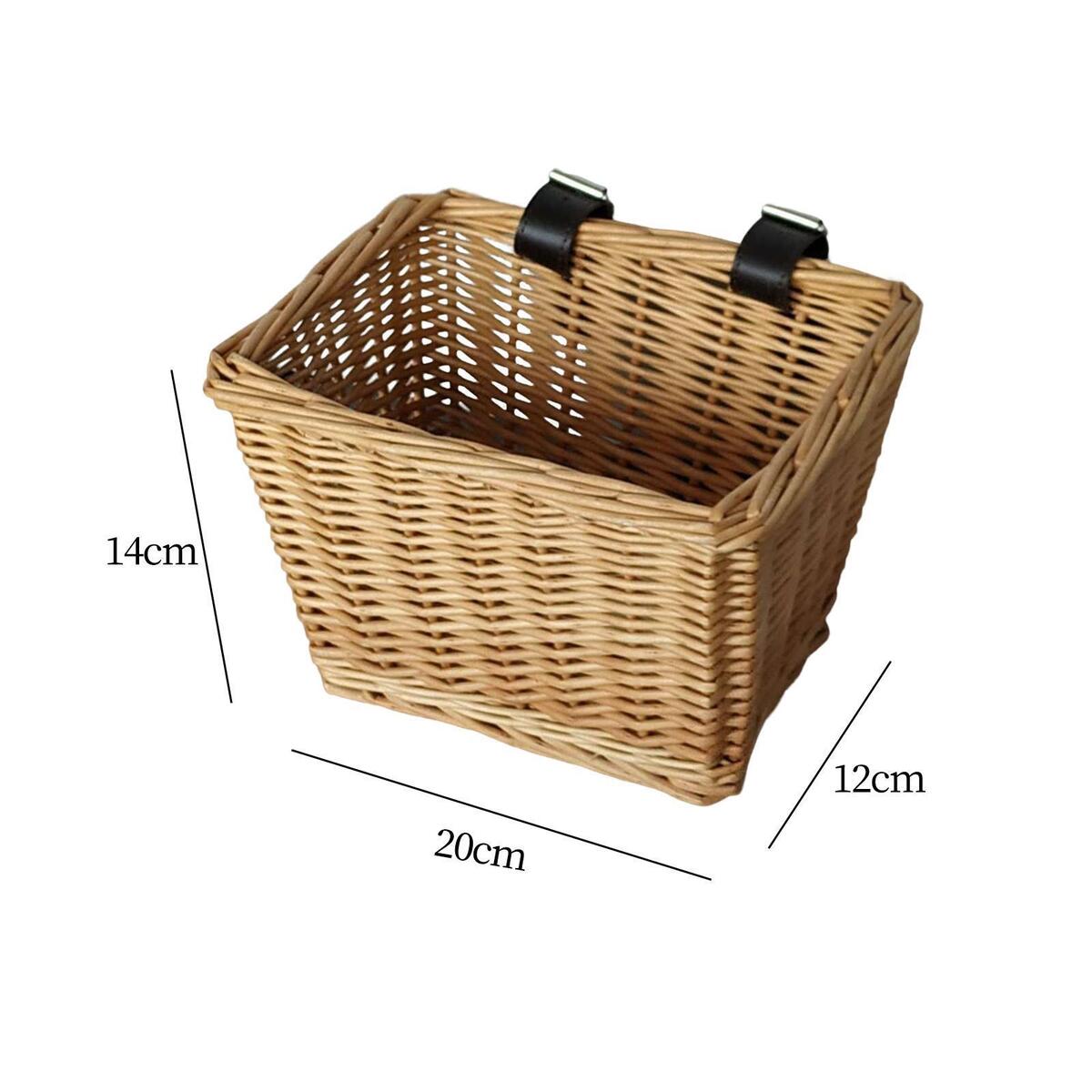 Bikes Basket Bicycle Pet Carrier Front Organizer Travel Storage Riding Cargo