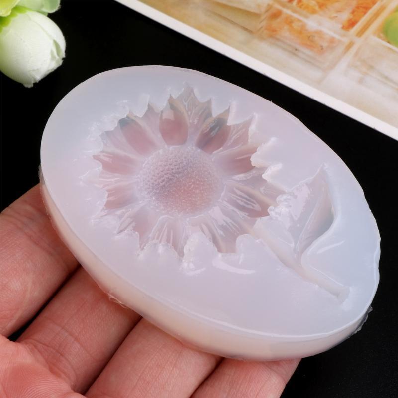 Sunflower Shape Silicone Mold Cake Jelly Chocolate Tool Decoration Baking Tackle