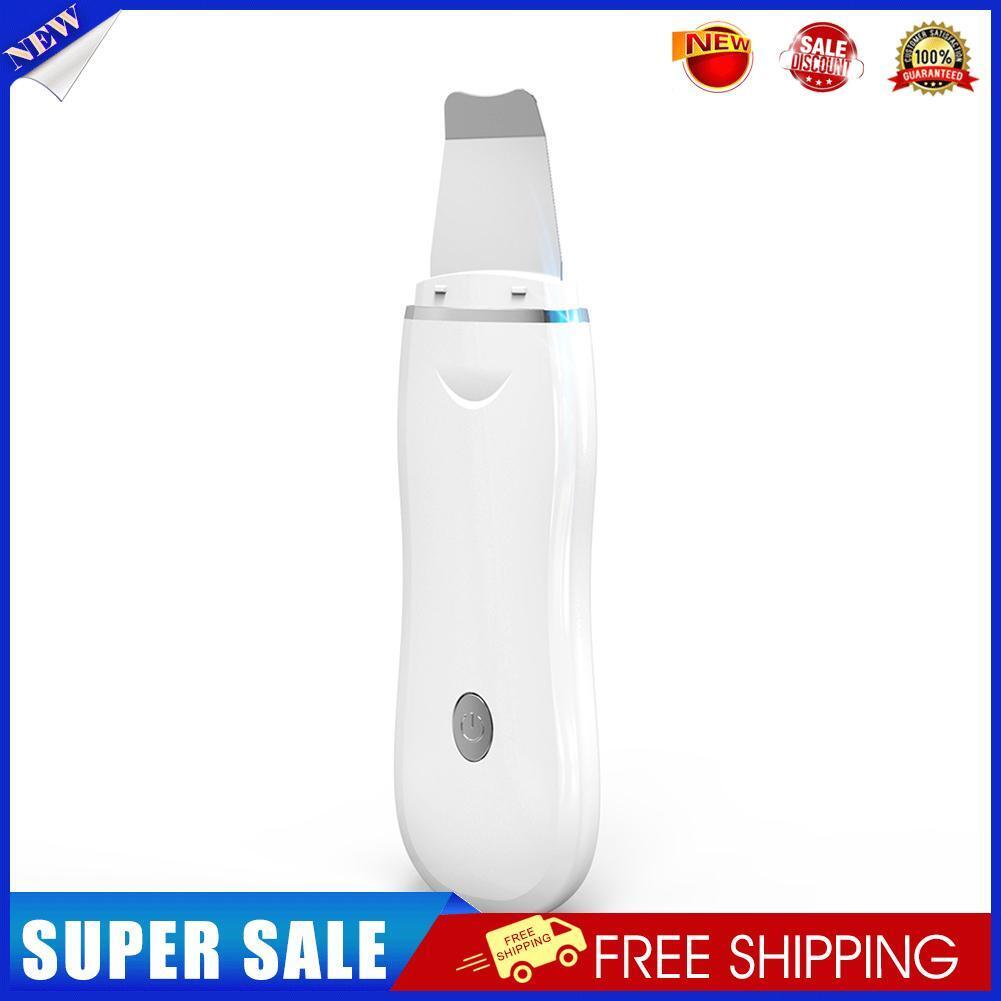 Ultrasonic Skin Scrubber Acne Blackhead Removal Exfoliating Peeling Spatula