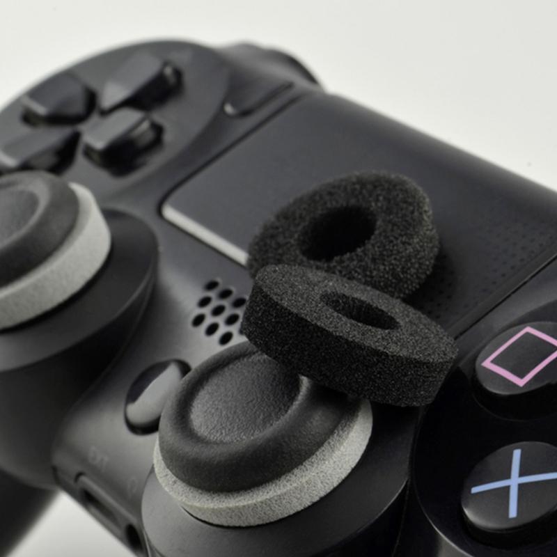 8Pack Thumbstick Assist Assistant Ring For PS4 PS5 Pro Controller Rubber Sponge
