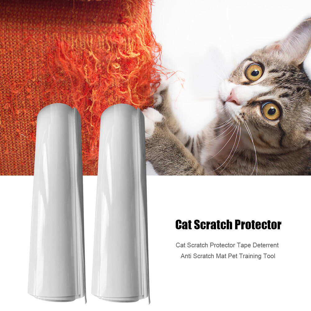 Cat Scratch Protector Tape Deterrent Anti Scratch Mat Pet Supply (47x15cm)