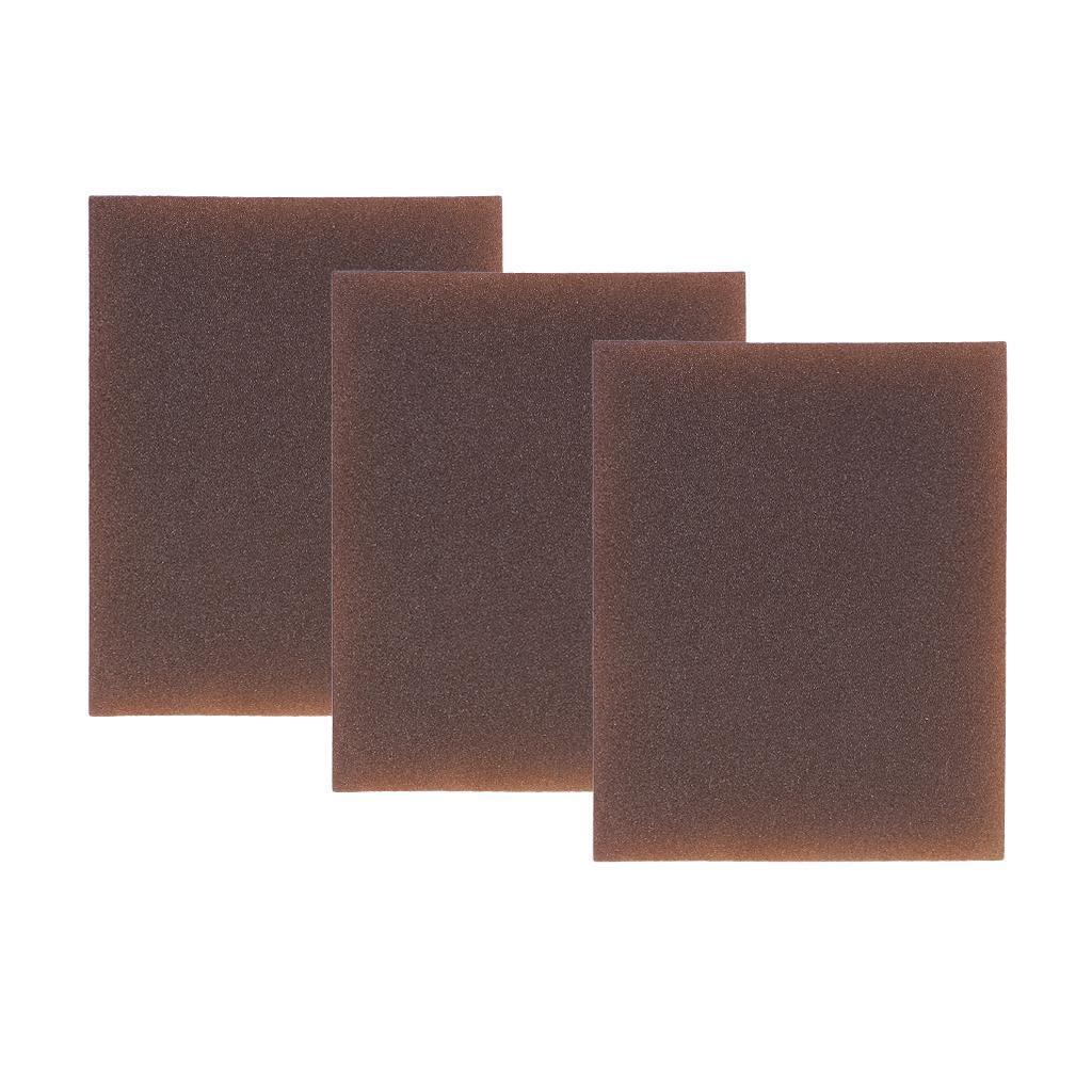 6 Pieces Sanding Sponge Block Set Double Sided Abrasive Pads