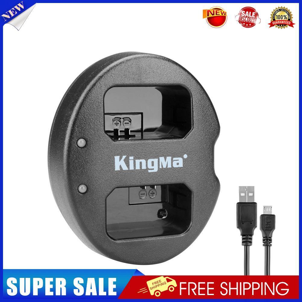 KingMa NP-FW50 Dual Slot Micro USB Battery Charger for Sony A7 A7R2 A7M2