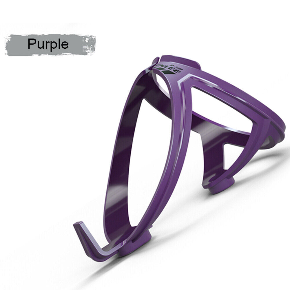 ENLEE Road Bicycle Water Bottle Holder Cages MTB Bike Kettle Rack (Purple)