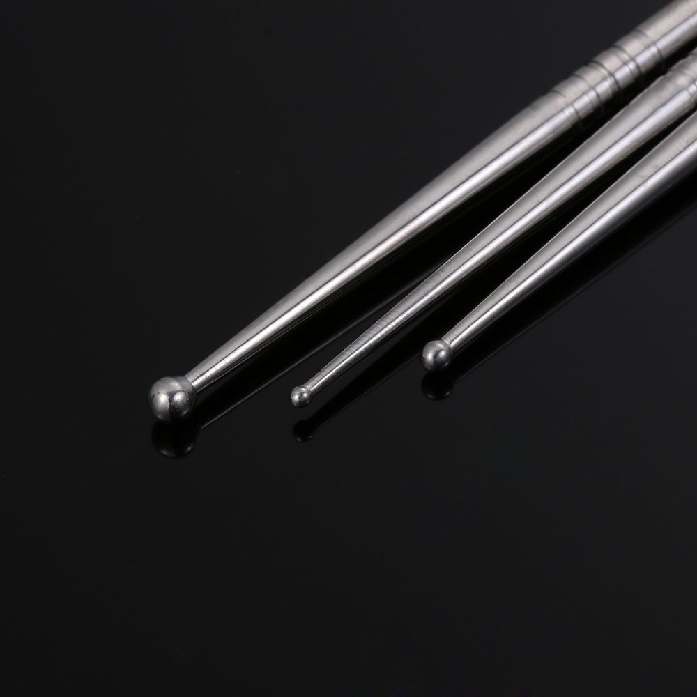 Steel Ceramic Sculpture Carving Needle Double Head  Clay Rod Pottery Tool
