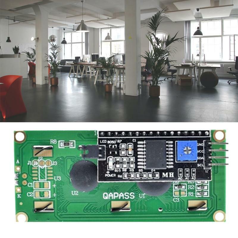 8 Pieces IIC/ I2C/ TWI LCD Serial Interface Adapter and LCD Module