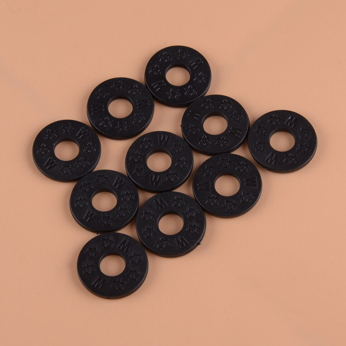10pc 25mm/9mm Guitar Strap Lock Block Washer fr Acoustic Electric Guitar Bass Li