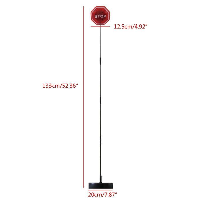 Car Flashing LED Light Garage Parking Signal Stop Sign LED Stop Sign  Assistant