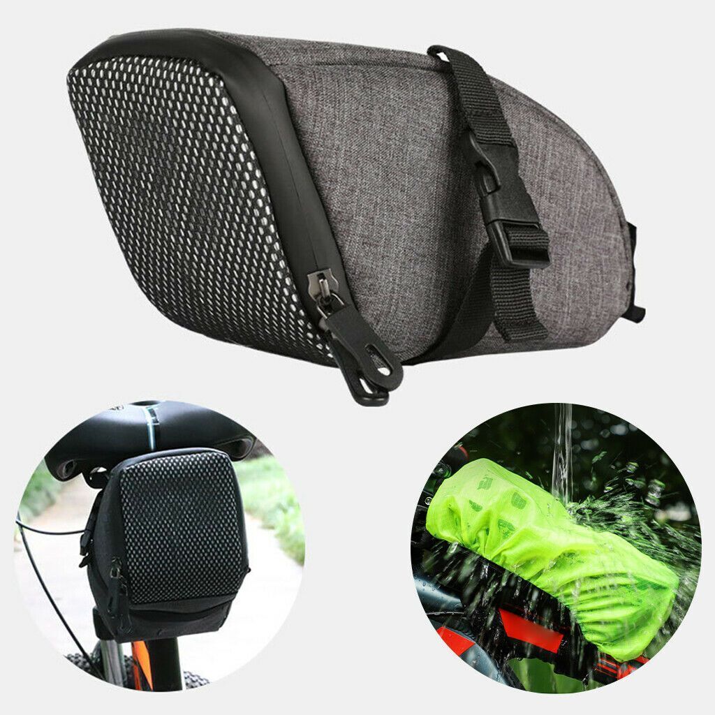 Storage Tool Rear Seat Tail with Tail Light Pack Portable Saddle Bag