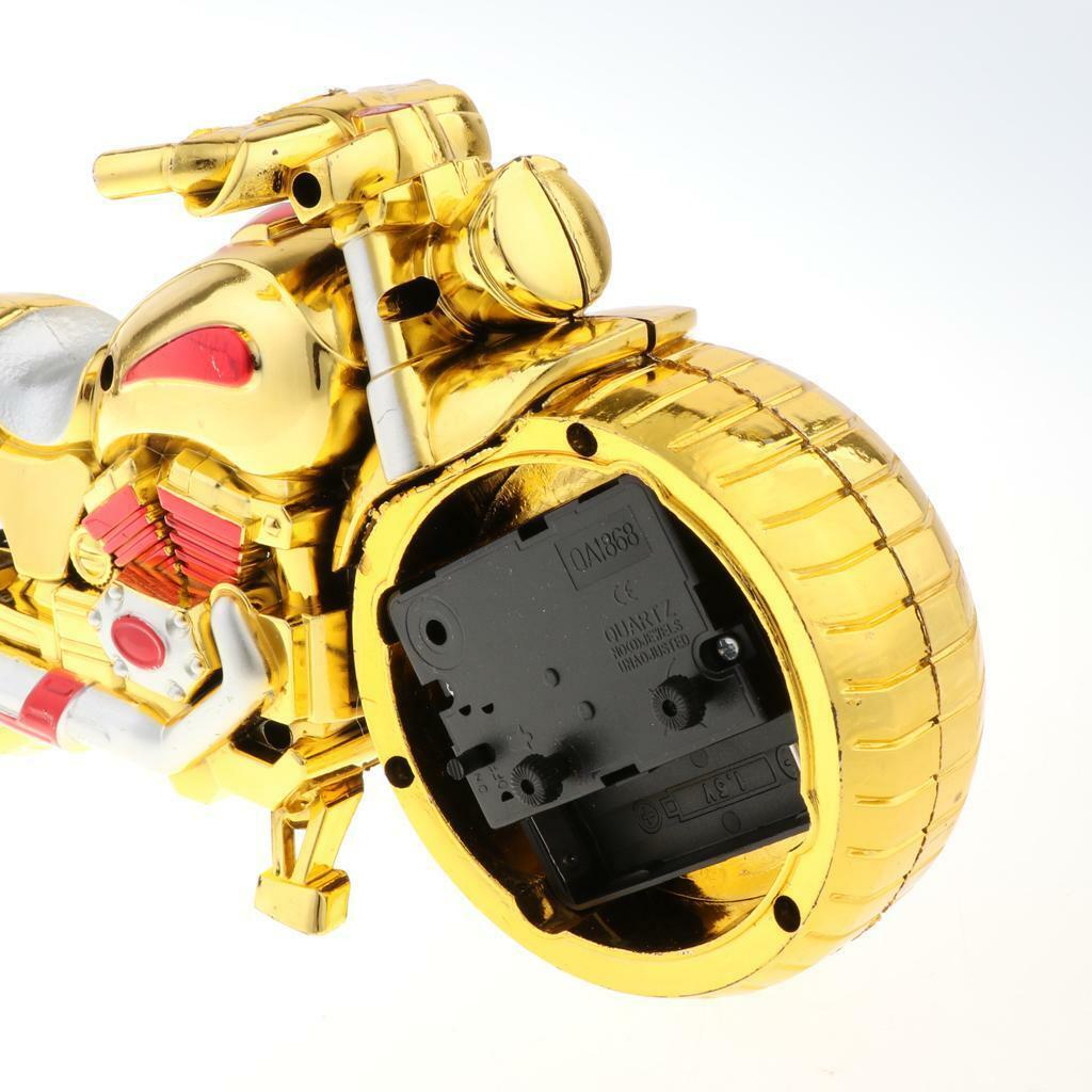 2pcs Motorcycle Clock Sculpture Craft  and   KTV  gifts