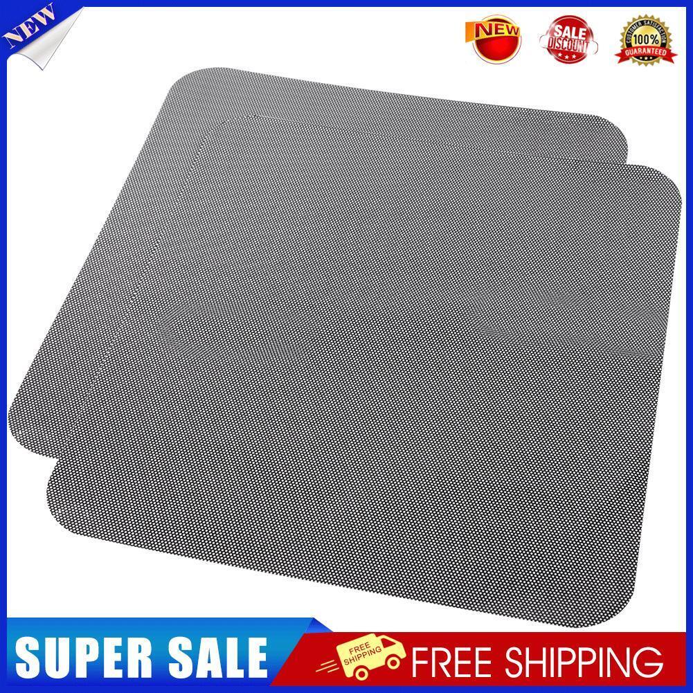 2pcs Car Side Window Sun Visor Electrostatic Shade Screen Cover Shield