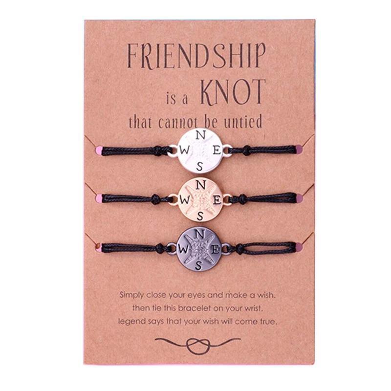 Pinky Promise Bracelets,Back to School Friendship Bracelets Gift for Women Men