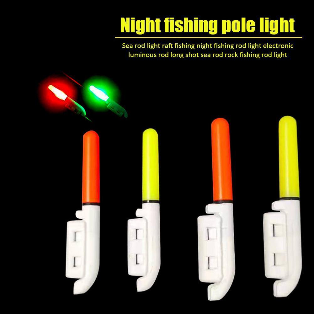 Fishing Electronic Sea Rod LED Luminous Stick Pole Float Light (Yellow)
